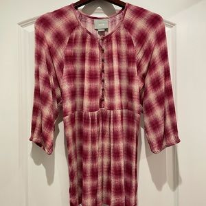 ❤️ Maeve empire waist plaid top ❤️